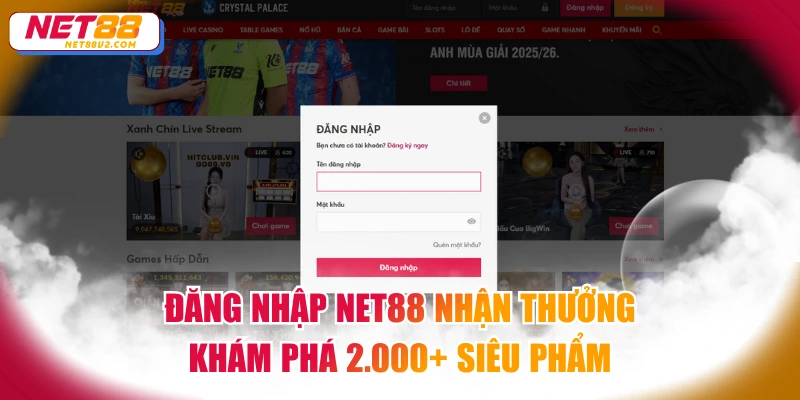 Đăng nhập NET88