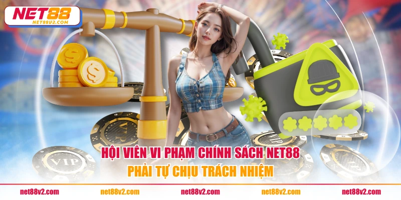 Hội viên vi phạm chính sách NET88 phải tự chịu trách nhiệm